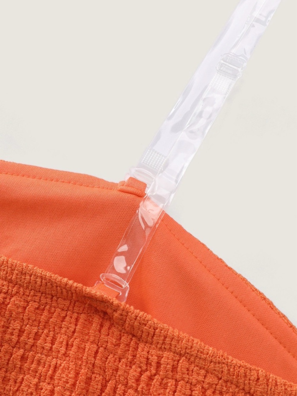 NWT.....Women’s Orange Off-Shoulder Jumpsuit - Picture 6 of 13
